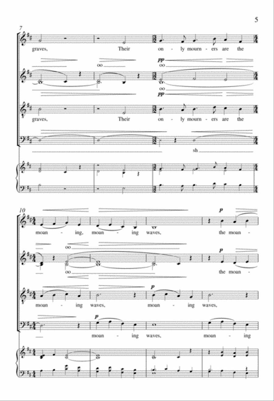 Waves of Gallipoli Divisi scores gallery preview page 4