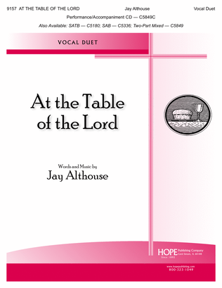 At the Table of the Lord