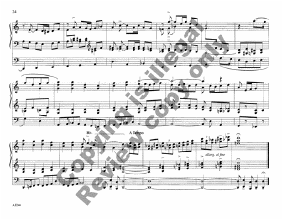 Choraleworks III Eight Chorale Preludes Organ scores gallery preview page 15