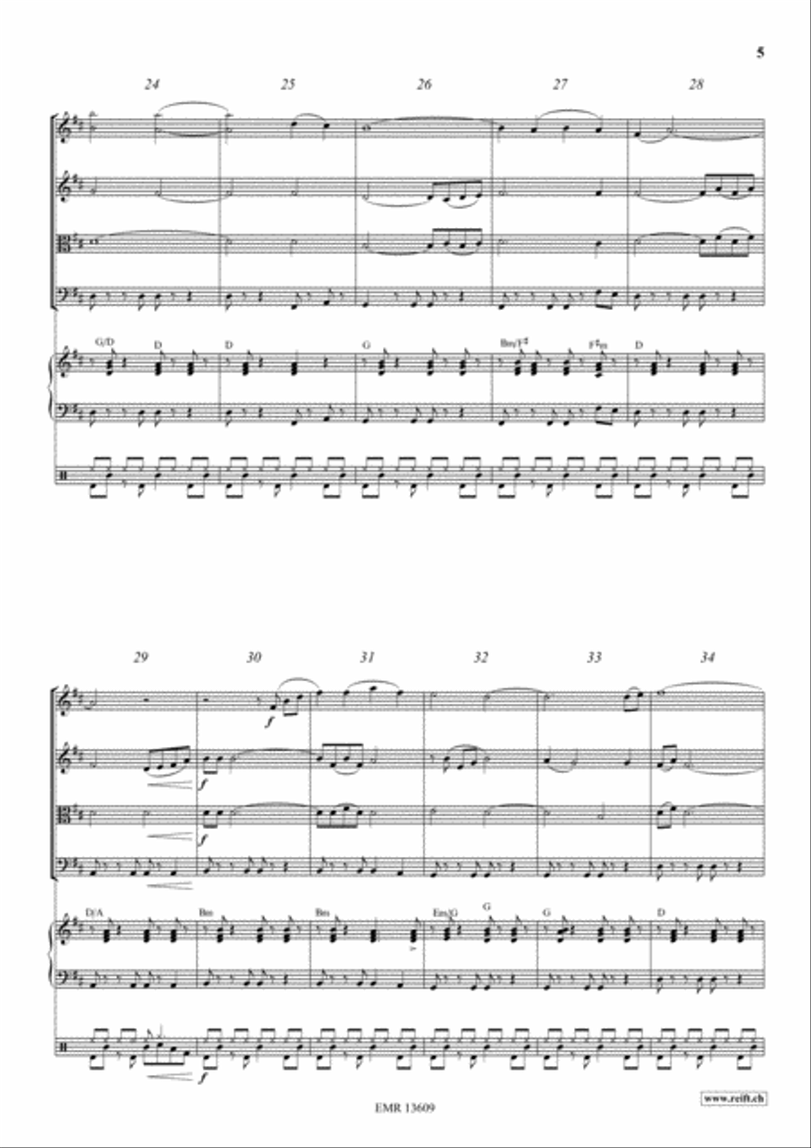 Shenandoah String Quartet scores gallery preview page 5