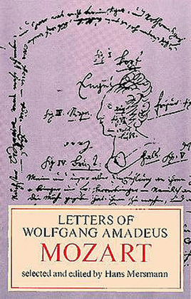 Book cover for Letters of Wolfgang Amadeus Mozart