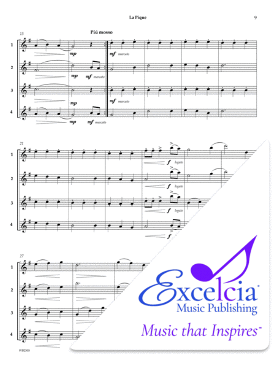 Adaptable Quartets (Sea Shanties) Tenor Saxophone scores gallery preview page 10
