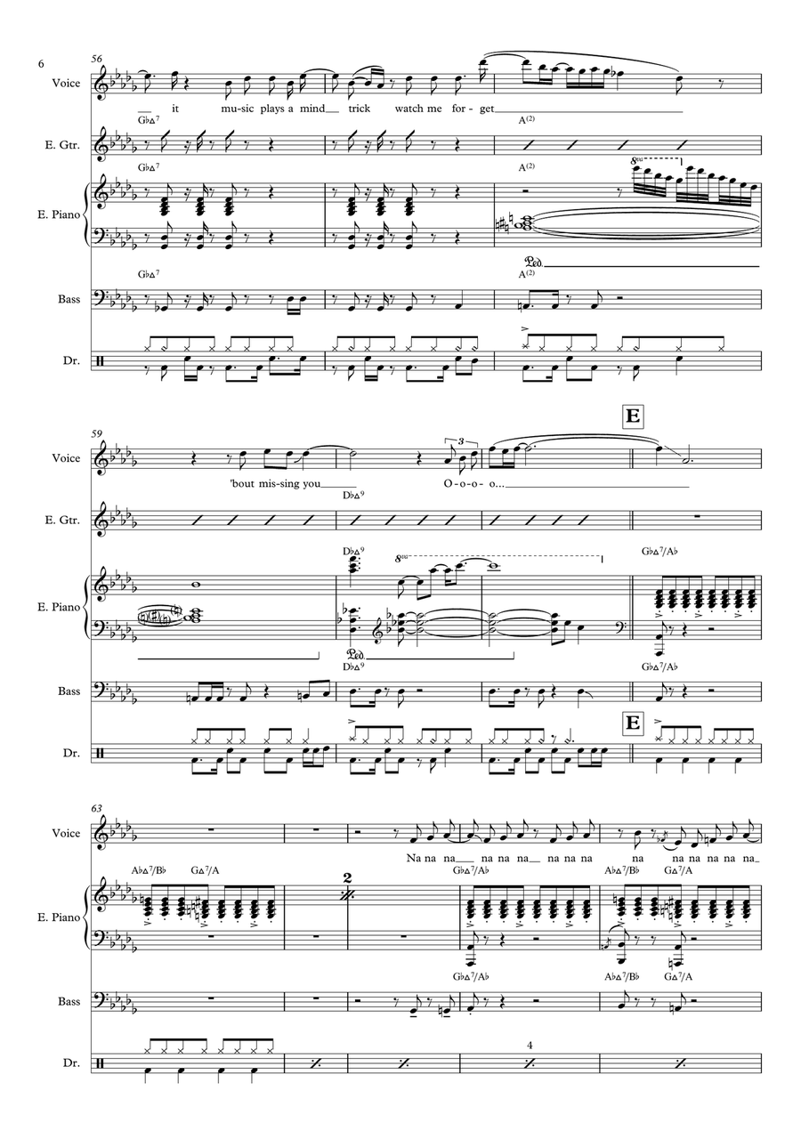 Mind Trick Jazz Ensemble scores gallery preview page 6