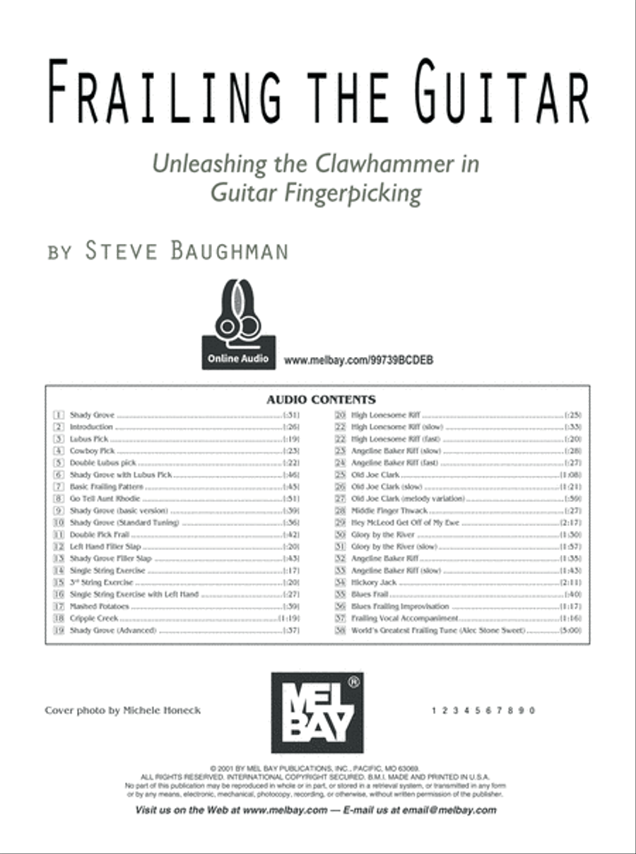 Frailing guitar sale