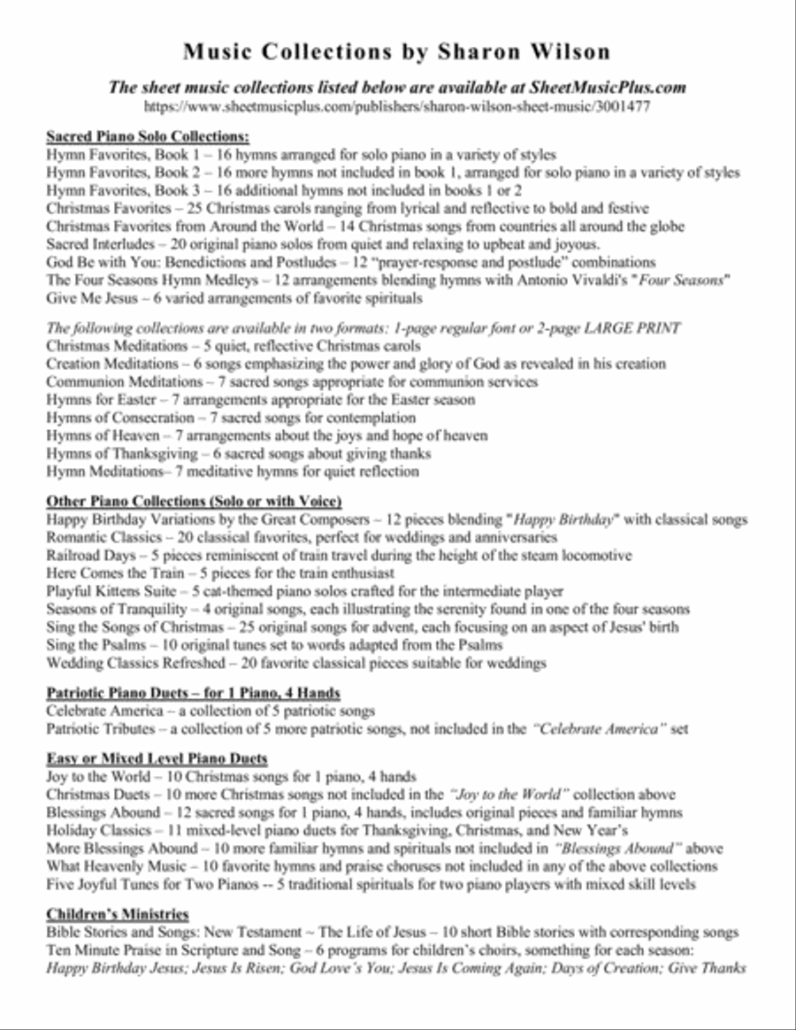 Santa Claus Is Comin' To Town 1 Piano, 4-Hands scores gallery preview page 2