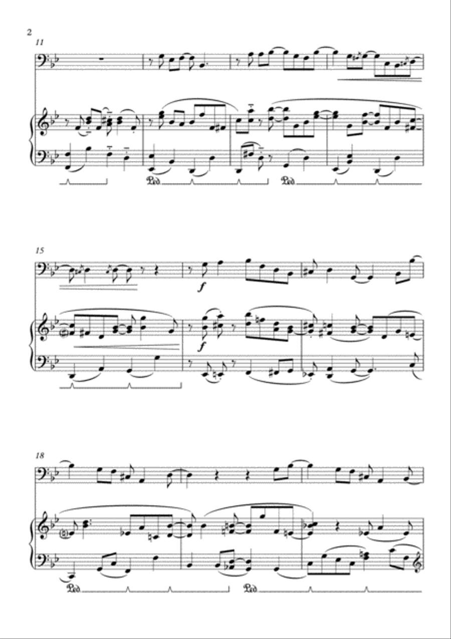 You've Got A Friend In Me Cello Solo scores gallery preview page 2