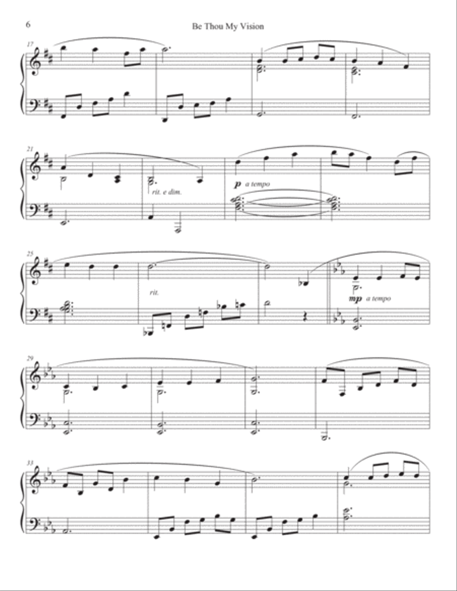 Quiet Hymns for Meditation - Piano Book Piano Method scores gallery preview page 6