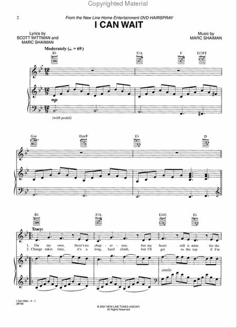 I Can Wait (from the Motion Picture Soundtrack Hairspray) Small Ensemble scores gallery preview page 2