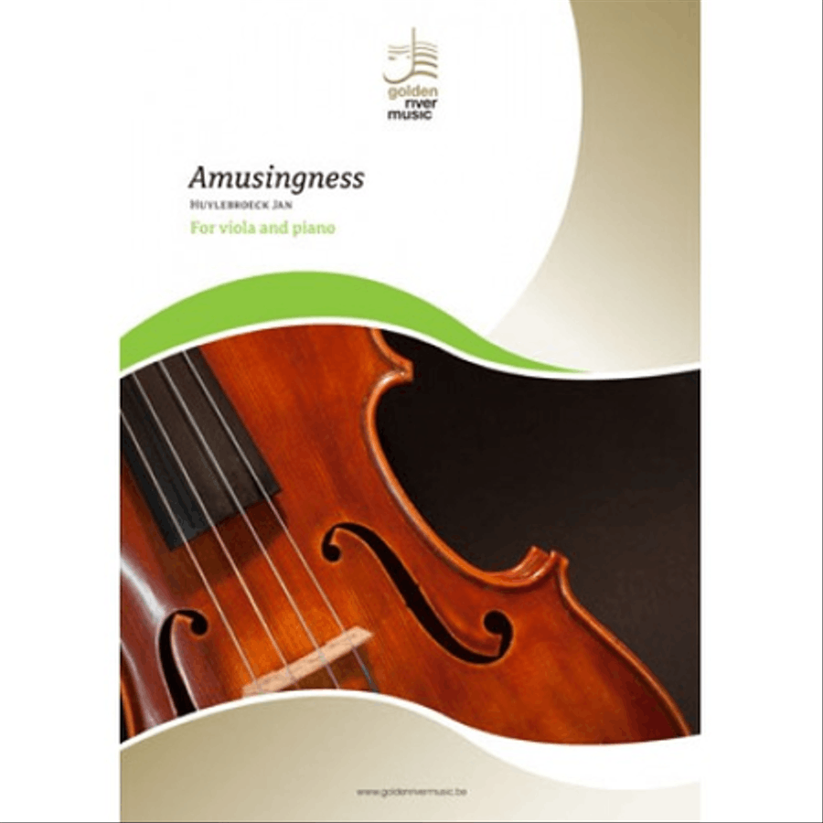 Amusingness for viola Piano Accompaniment scores gallery preview page 1