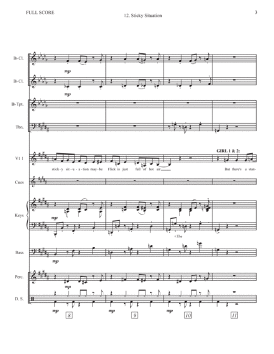 Sticky Situation Large Ensemble scores gallery preview page 5