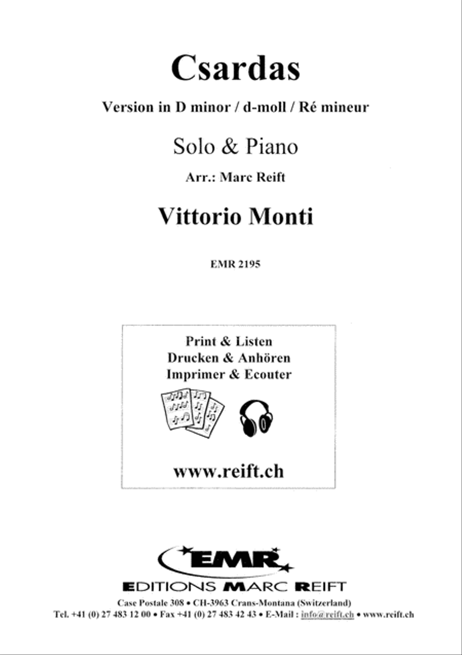 Csardas Bassoon Solo scores gallery preview page 2