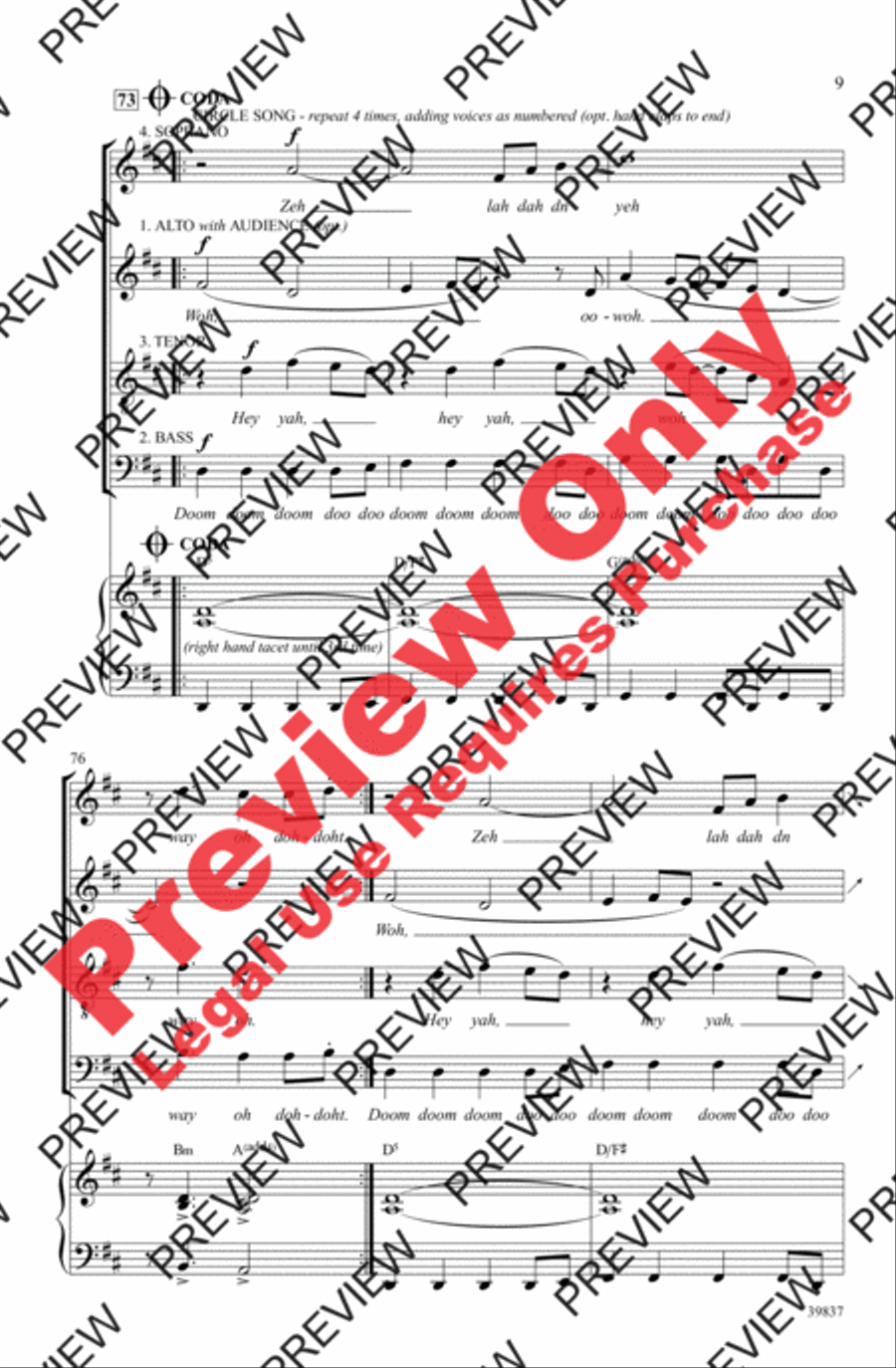 Rhythms of One World - SoundTrax CD (CD only) Choir scores gallery preview page 9