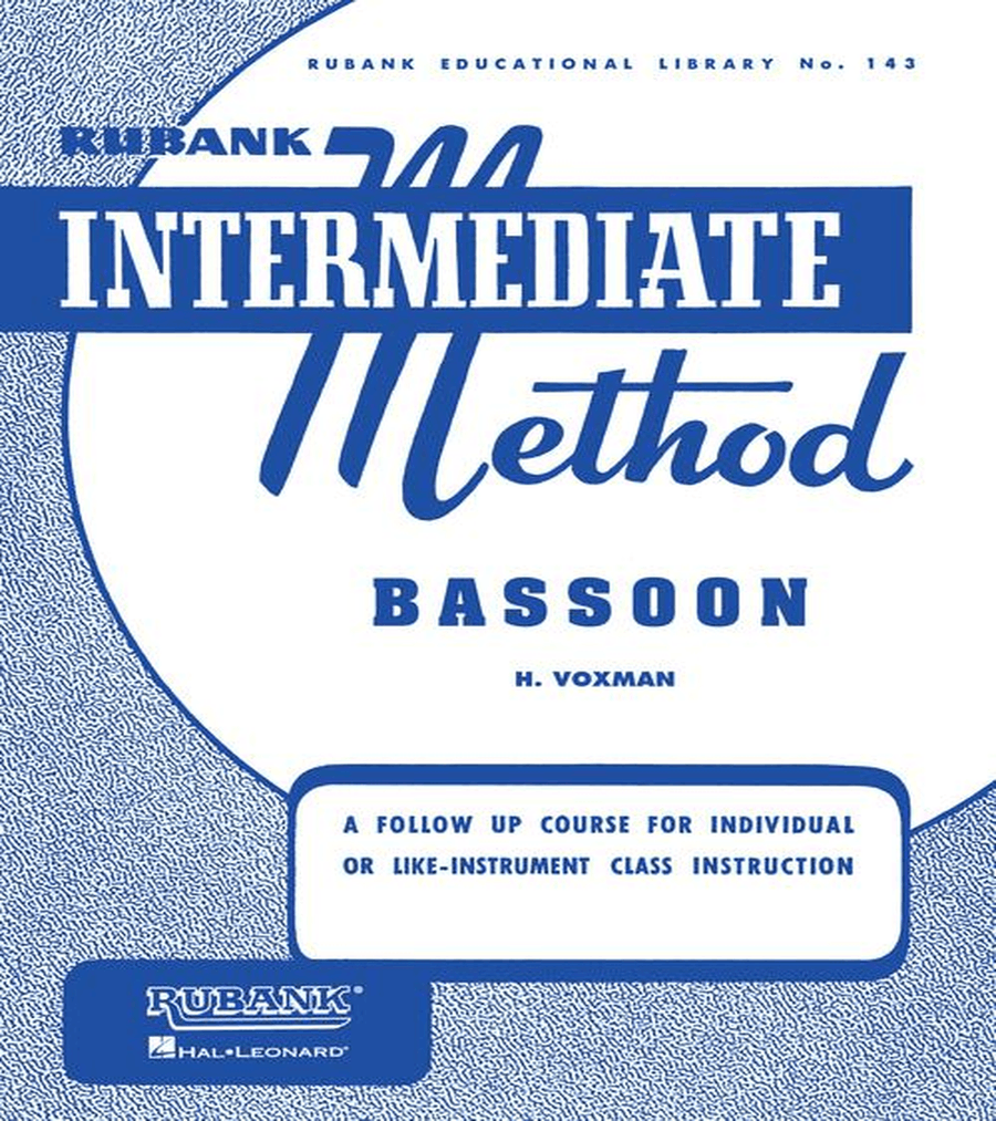 Rubank Intermediate Method – Bassoon Concert Band Methods scores gallery preview page 2