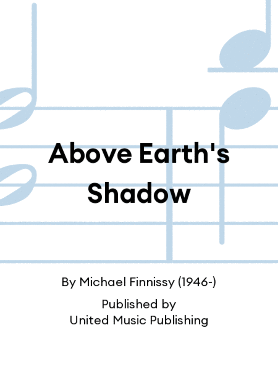 Above Earth's Shadow Flute scores gallery preview page 1