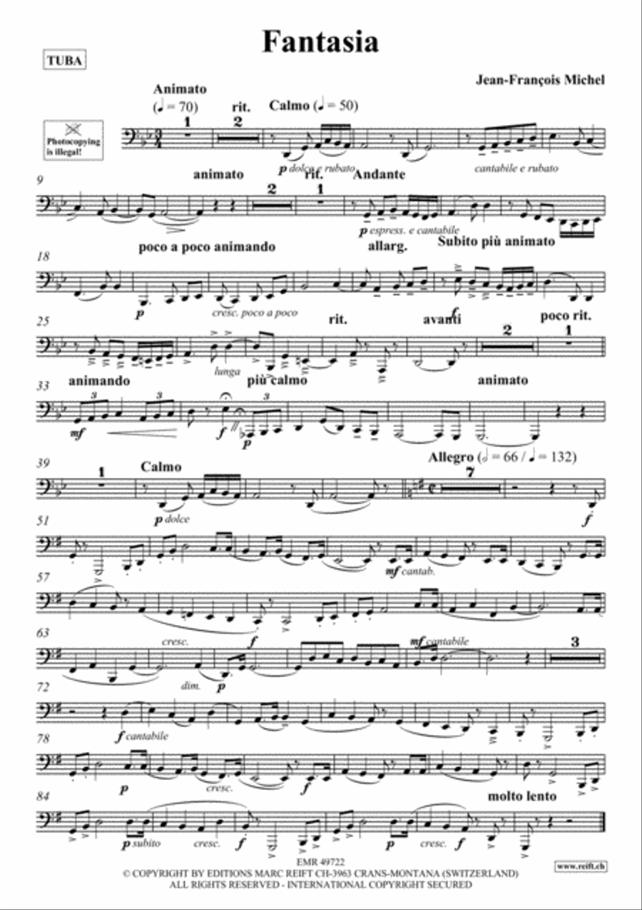 Fantasia Tuba scores gallery preview page 2