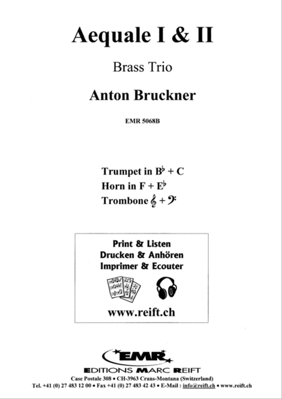 Aequale I & II Aequale I & II Brass Trio scores gallery preview page 2