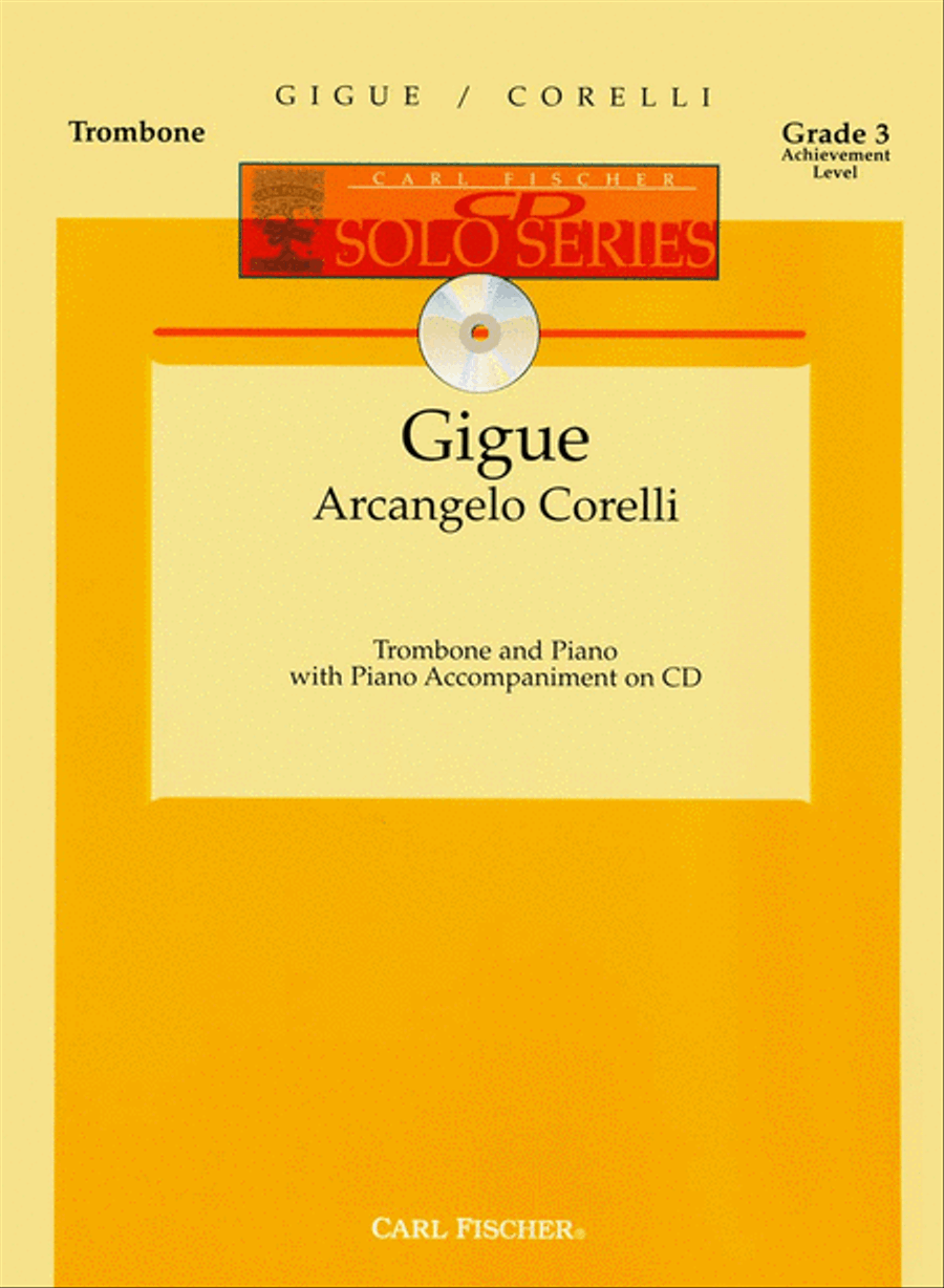 Gigue Piano Accompaniment scores gallery preview page 1