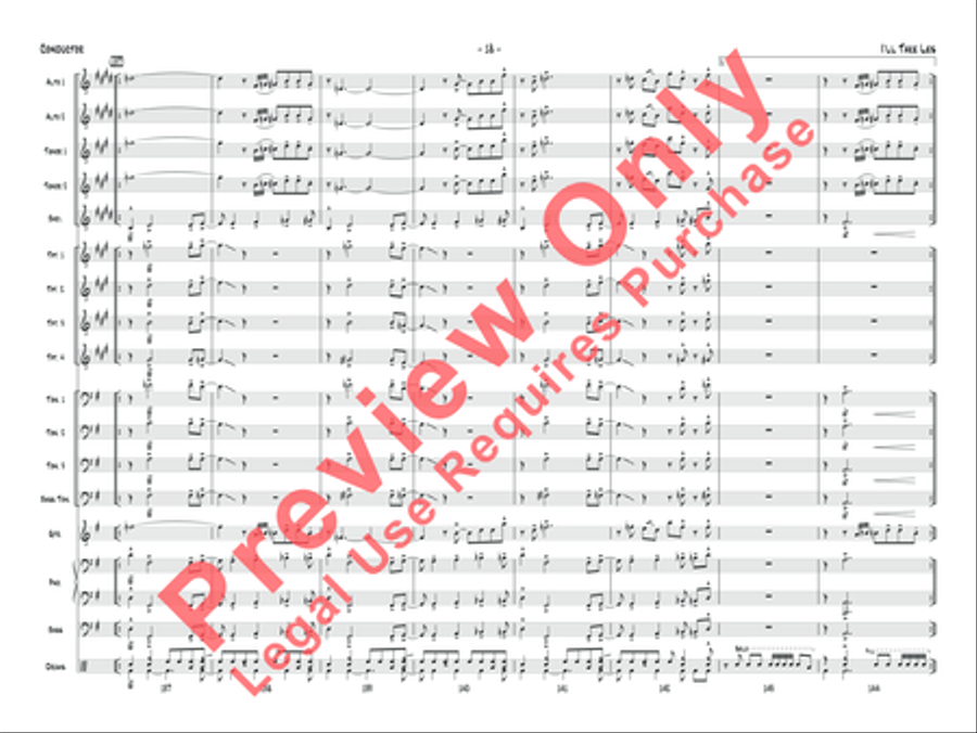 I'll Take Les Jazz Ensemble scores gallery preview page 19