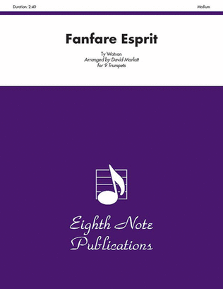 Book cover for Fanfare Esprit