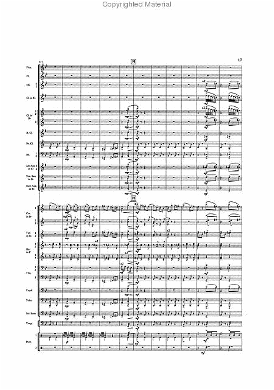 March, Op. 99 Concert Band scores gallery preview page 4