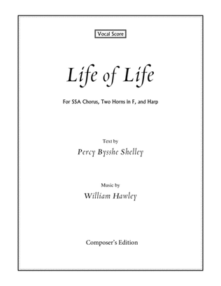 Life of Life (Vocal Score)