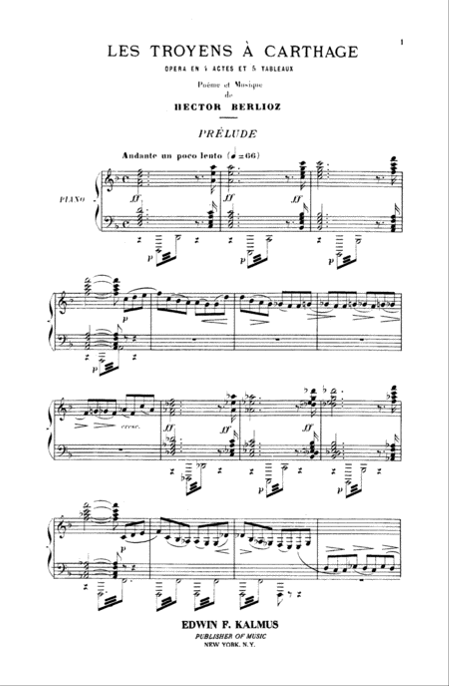 Les Troyens a Carthage Voice scores gallery preview page 6