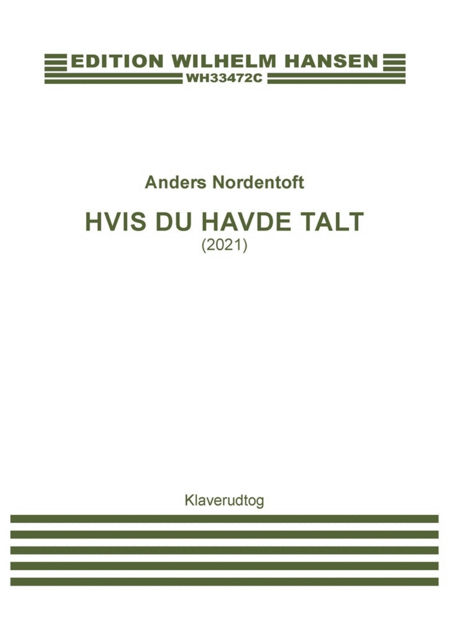 Hvis Du Havde Talt Voice scores gallery preview page 1
