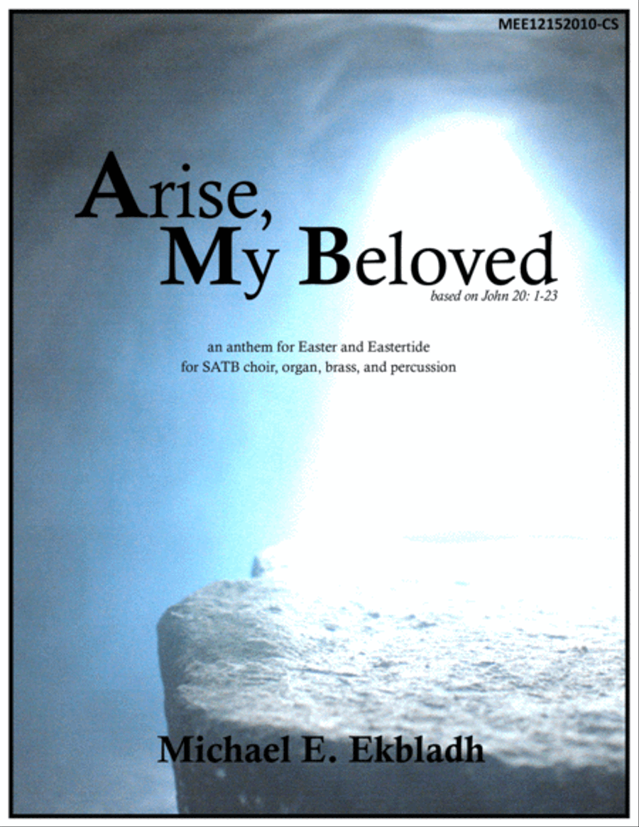 Arise, My Beloved 4-Part scores gallery preview page 1