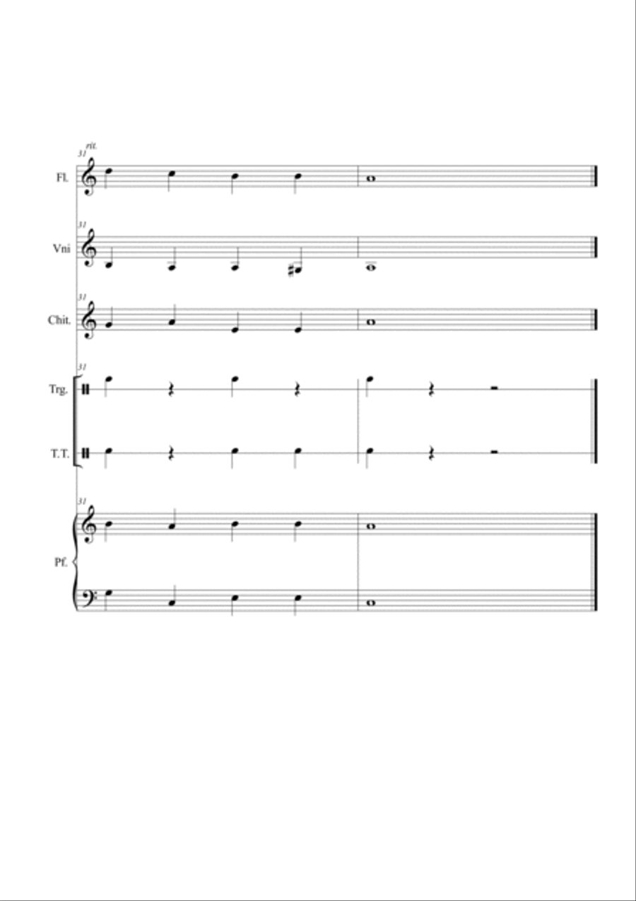 Pavane d'Angleterre Pavane d'Angleterre Flute scores gallery preview page 6