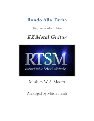 Rondo Alla Turka for EZ Metal Guitar
