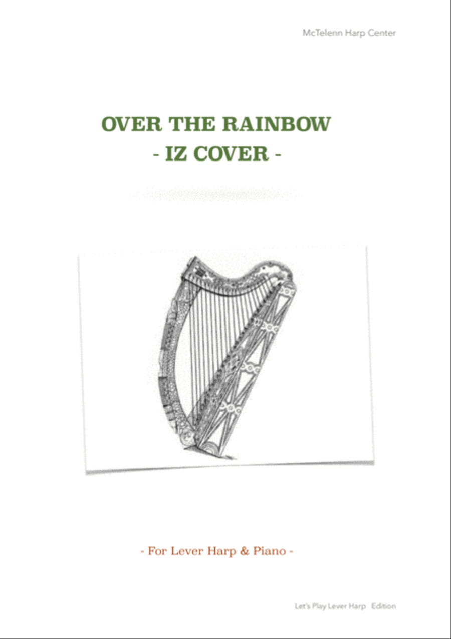 Over The Rainbow (from The Wizard Of Oz) Harp scores gallery preview page 3