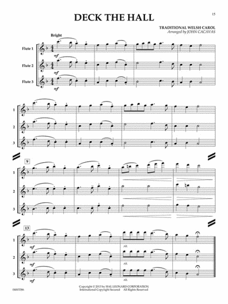 Fun and Easy Trios for Flute