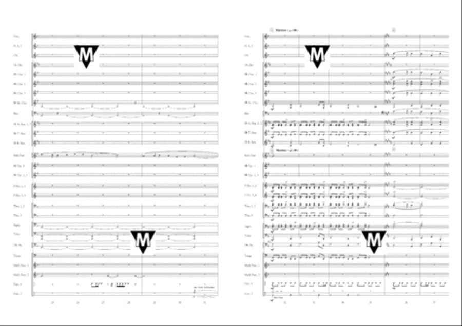 Swiss Mountain Song Concert Band scores gallery preview page 4