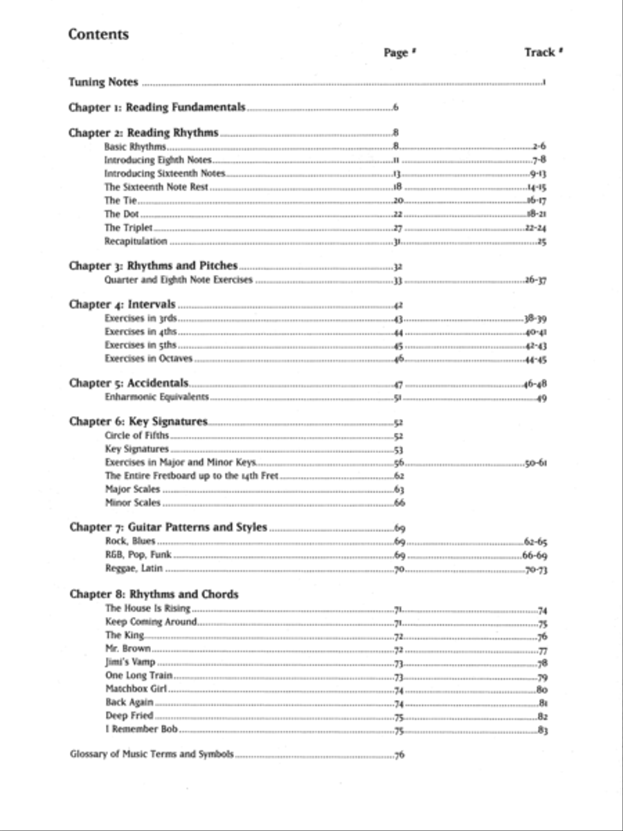 Essential Skills for Sight-Reading Guitar Guitar scores gallery preview page 2