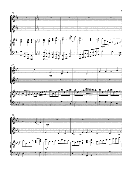 O Come, All Ye Faithful (treble F instrument duet) image number null