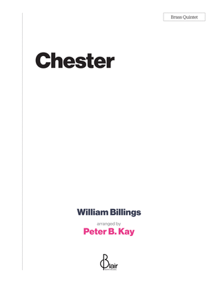 Book cover for Chester