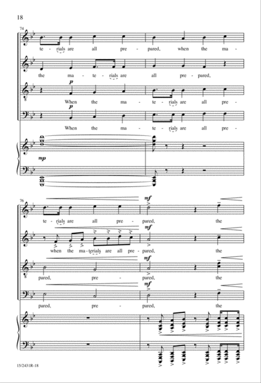 Say On, Sayers Divisi scores gallery preview page 18