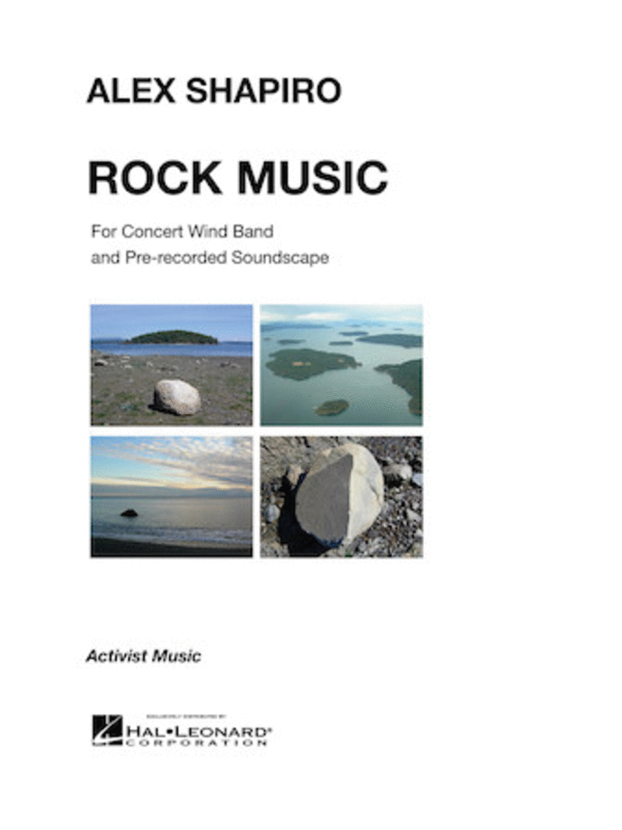 Rock Music Concert Band scores gallery preview page 1