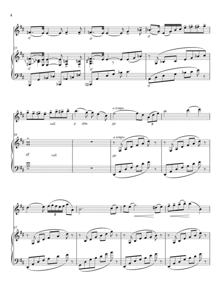 "Meditation" from Thais by Jules Massenet; for flute and piano