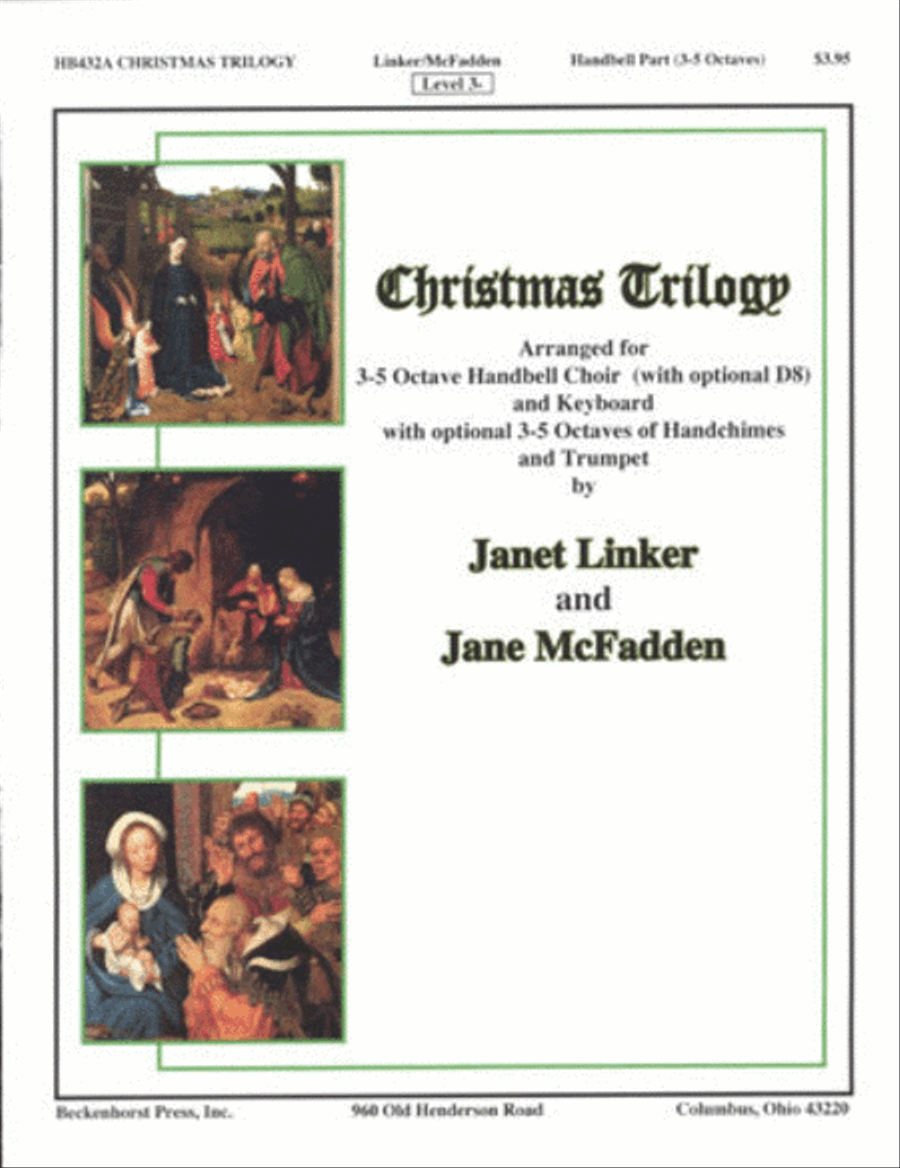 Christmas Trilogy - handbell part 5-Octaves scores gallery preview page 1