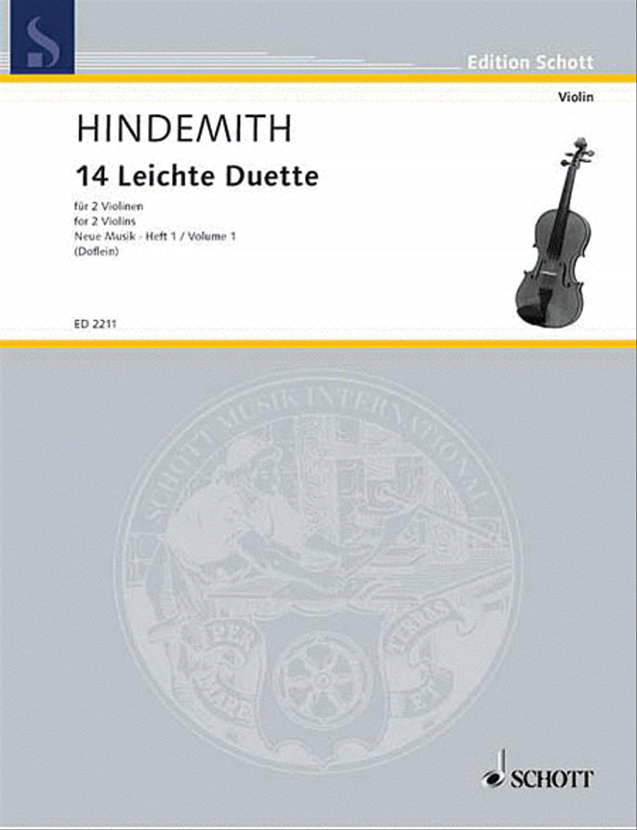14 Easy Pieces String Duet scores gallery preview page 1