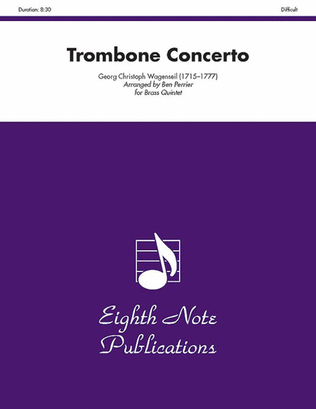 Book cover for Trombone Concerto