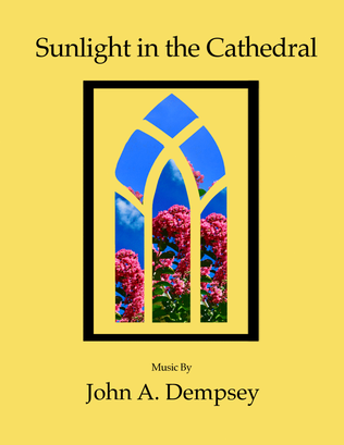 Book cover for Sunlight in the Cathedral (Piano Trio): Violin, Cello and Piano