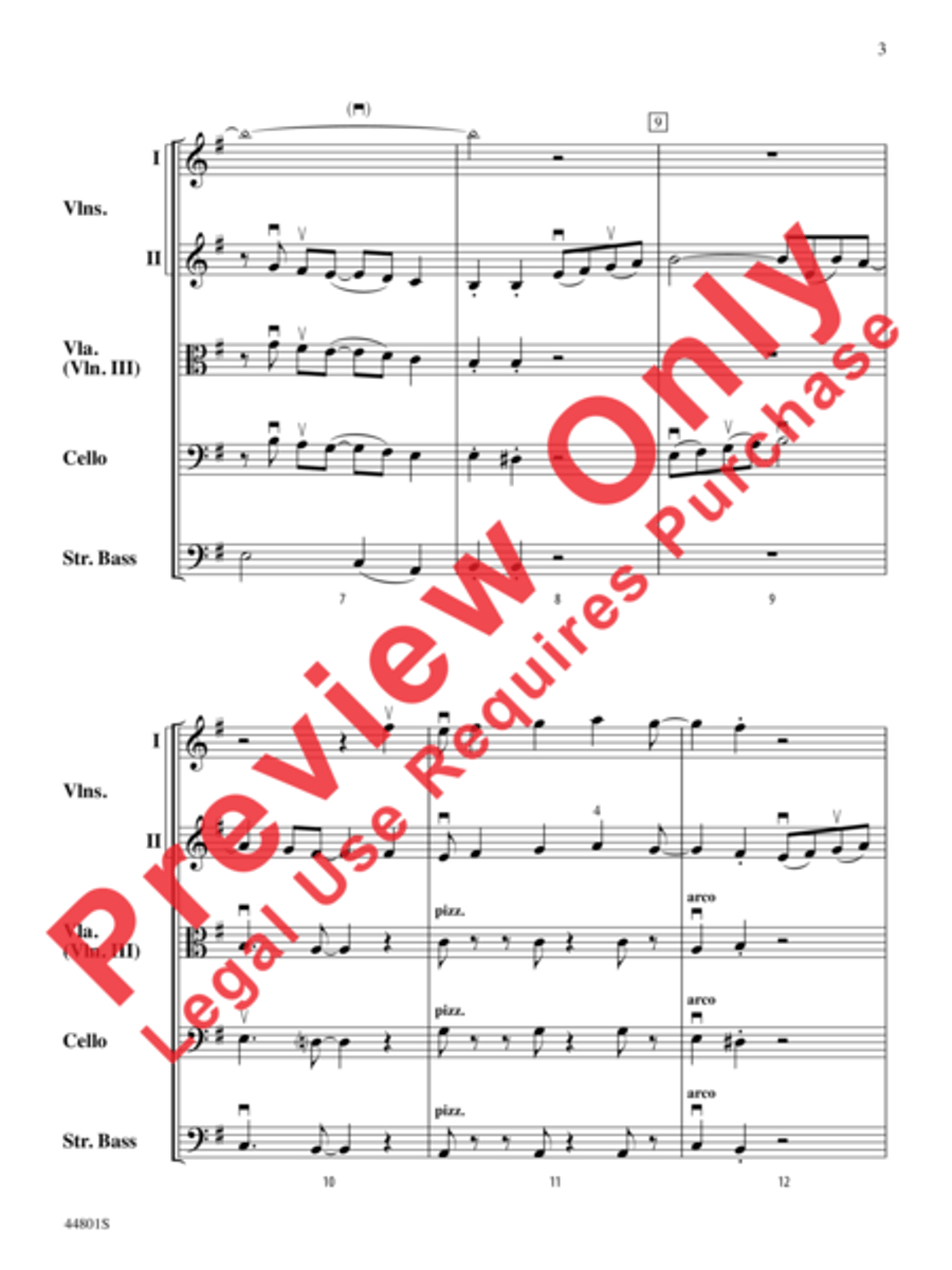 Mary, Did You Know? String Orchestra scores gallery preview page 6