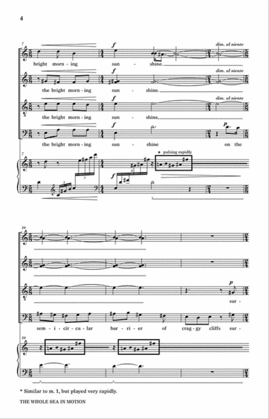 The Whole Sea in Motion Divisi scores gallery preview page 3