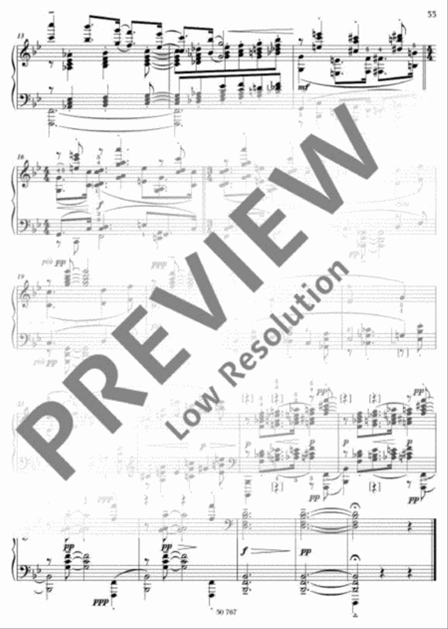 Danseuses de delphes Piano Solo scores gallery preview page 3
