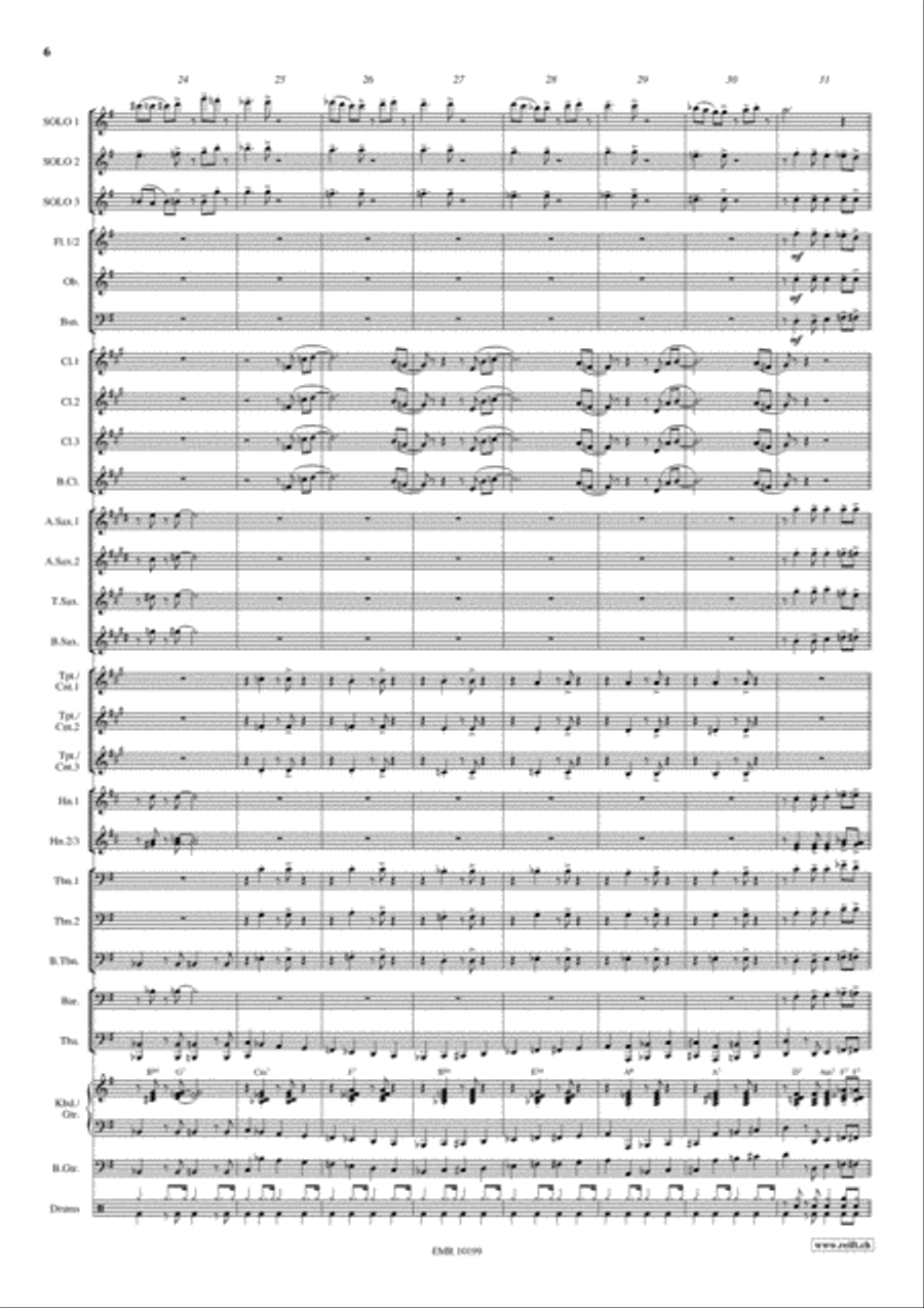 Tutti Frutti Concert Band scores gallery preview page 8