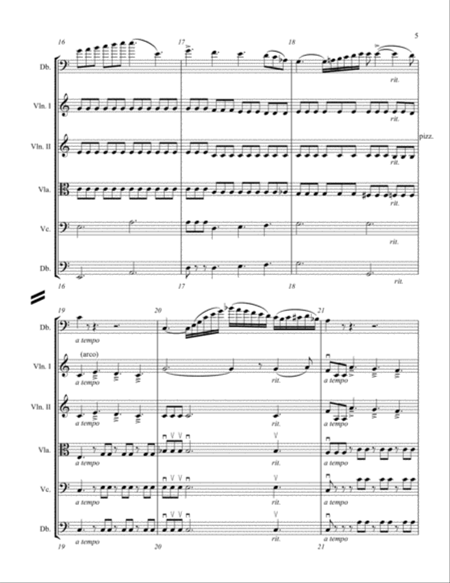 Elegy Elegy String Quartet scores gallery preview page 5