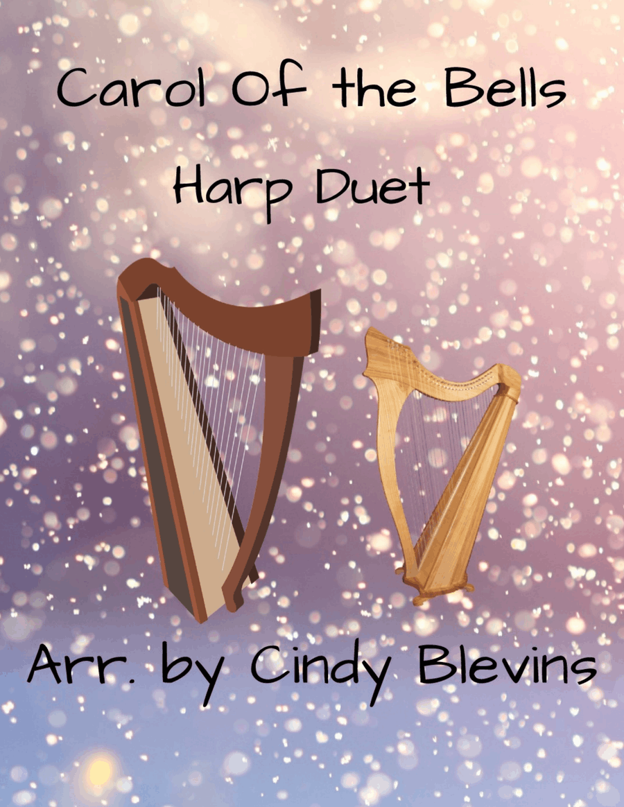 Carol of the Bells, for Harp Duet Harp scores gallery preview page 1