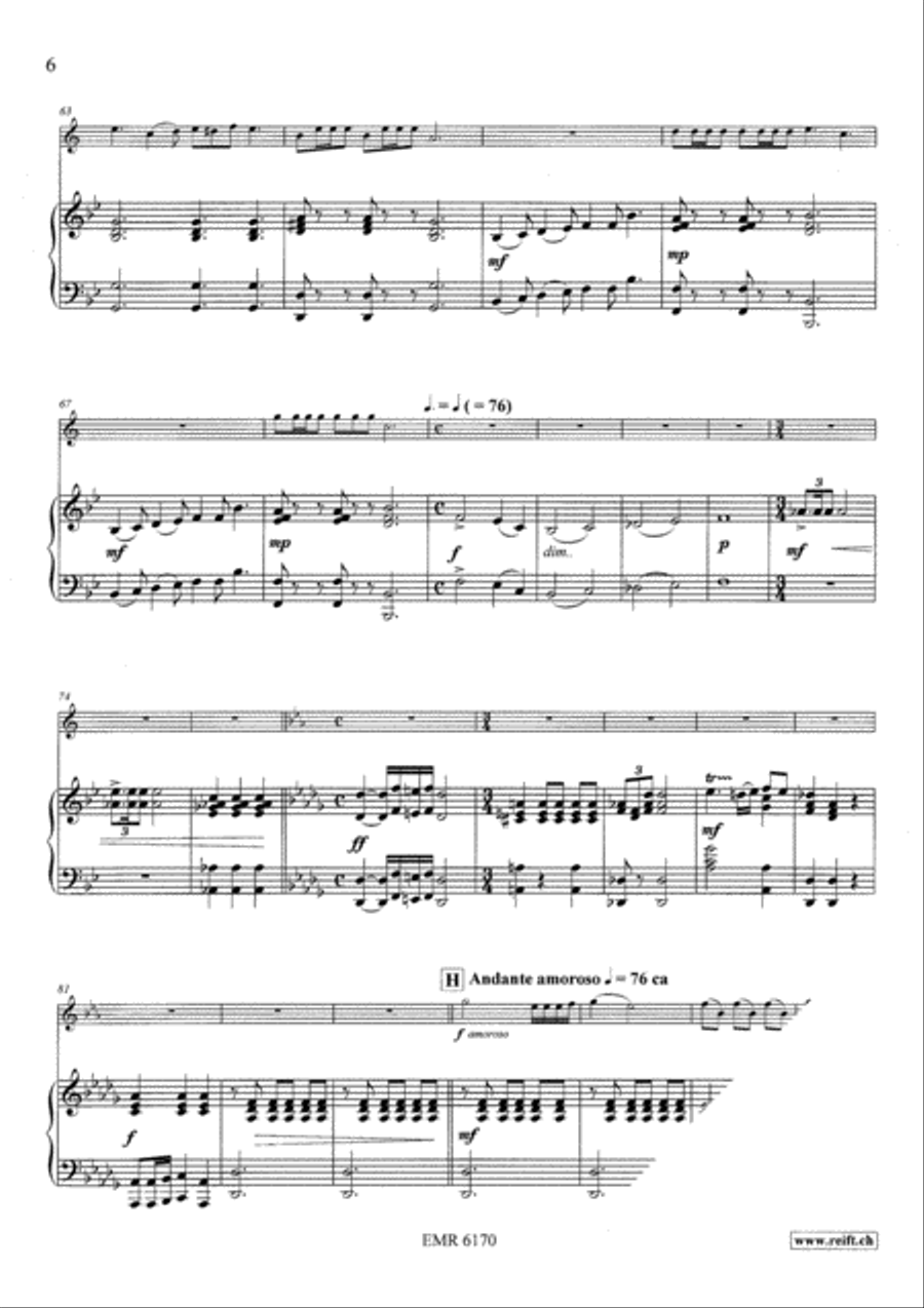 Concertino Romantico Trumpet Solo scores gallery preview page 7